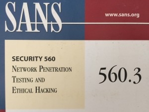 SANS Security 560